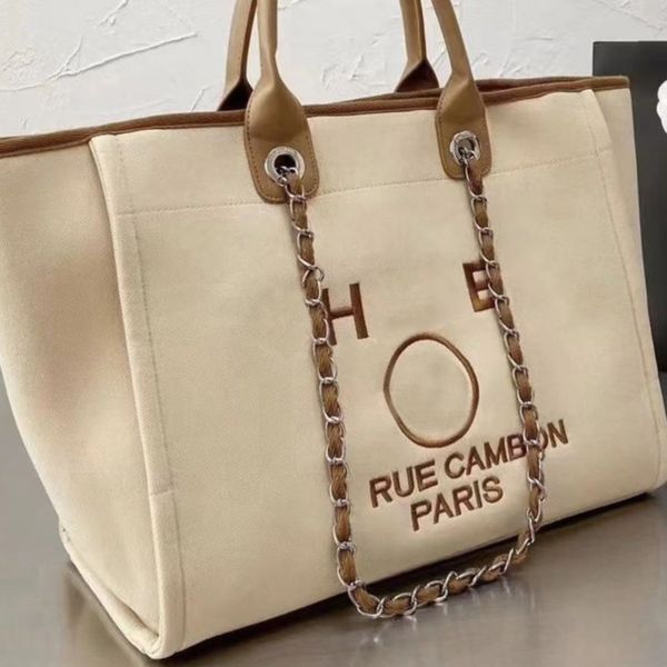 

women's fashion luxury handbags beach bags ch brand canvas embroidered label women packs evening bag classic big handbag designers larg