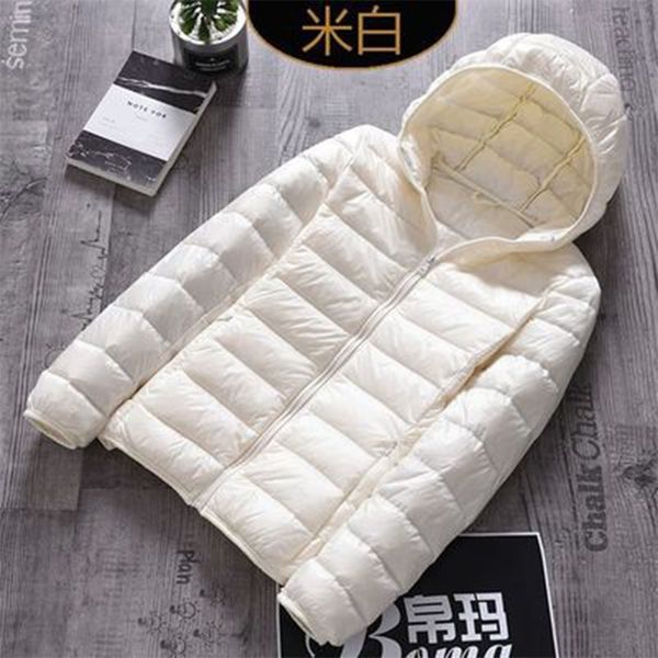 

women's down parkas brand large size 7xl 8xl women's down coat plus ultra light down jacket women spring and aut hooded feather wa, Black