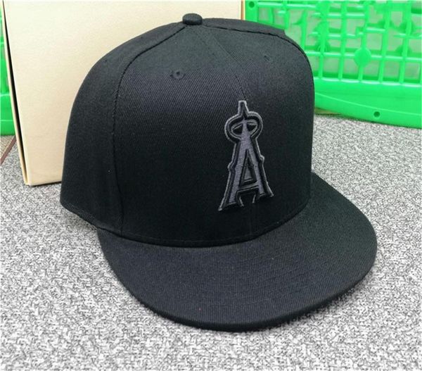 

hs 2021 nuevo angeles sombreros hombre bonita letra un gorras de beisb, Blue;gray