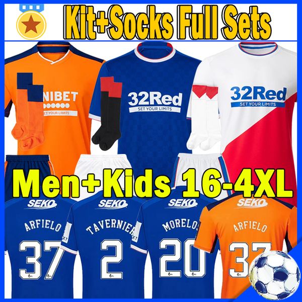 

xxxl 4xl 2022 2023 rangers fc soccer jerseys delort diop tavernier lundstram glasgow legends home away 22 23 defoe barker kent tavernier thi, Black;yellow
