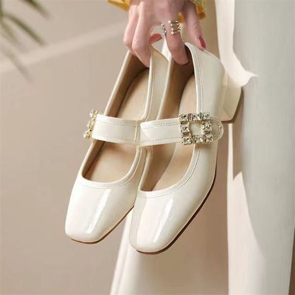 

dress shoes women high heels party shoes crystal sandals autumn fashion chunky lolita mary janes pumps ladies oxford shoes zapatos 220908, Black