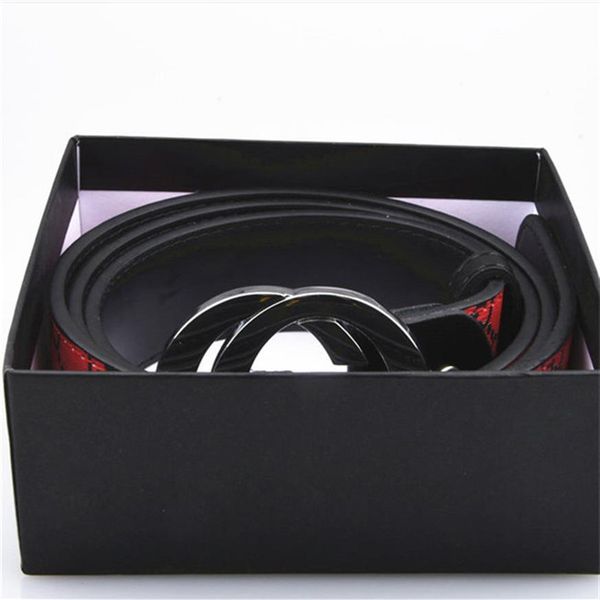 

2021 fashion big leather belt with box designer for men and women men's buckle degrees rotation2261, Black;brown