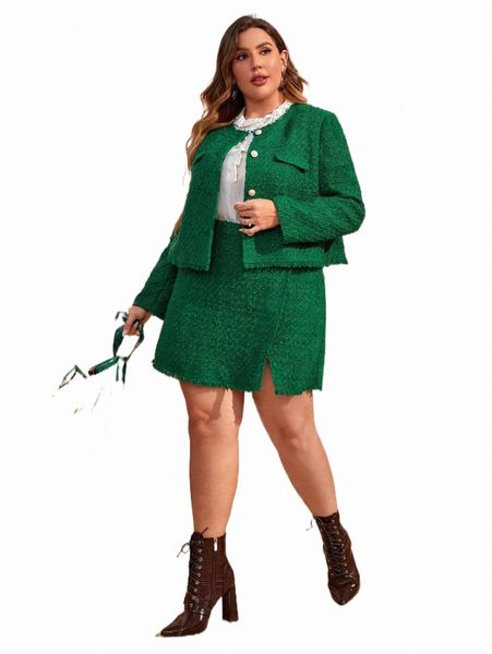 

plus size pants plus split hem solid skirt 2022 new s2y4#, Black