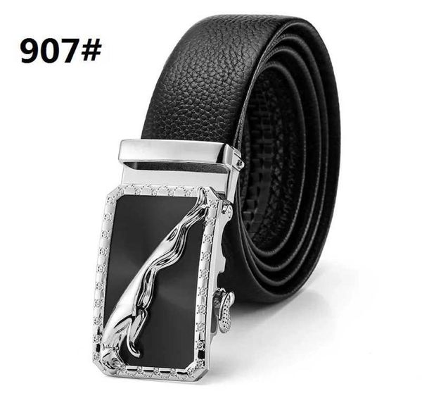 

14 styles men039s leather belts with automatic buckle belt bus, Black;brown