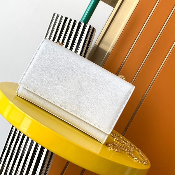 

quality women purse luxury designer handbag kate bags caviar leather chain shoulder bag crossbody bag 20cm 469390 flap wallet