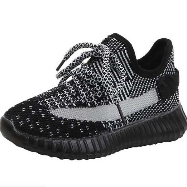

boy shoes summer girls sneakers baby boys sneakers flattie casual kids student shoe fashion air mesh tenis sports pure white277a, Black;red