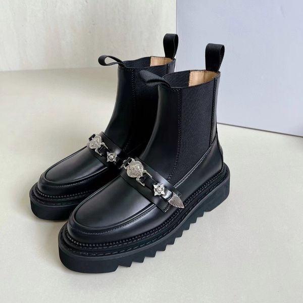 

boots cuff ribbed sock-like flats ankle combat boots stretch-knit black leather lace up biker booties for women luxury designer shoes factor