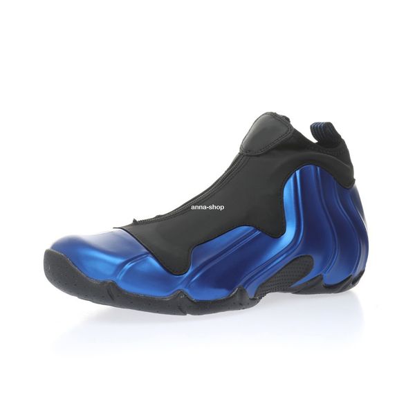 

flightposite one dark neon royal basketball shoe for men penny sneaker mens sneakers women sports shoes womens athletic ao9378-500, White;red