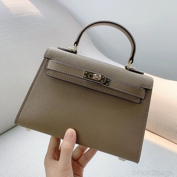 

purses ladies handbags evening bags wrist 2022 new super mini leather palm print second generation bag diagonal one shoulder handbag s9ur