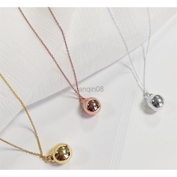 

pendant necklaces fashion brand women's jewelry clavicle classic designer chain necklace with box g220908, Silver