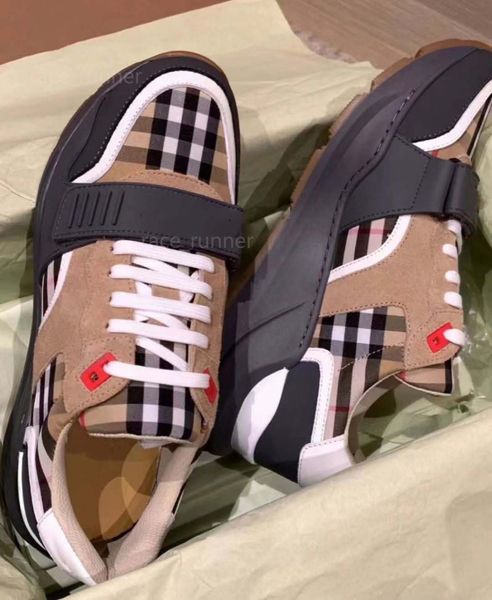 

striped vintage sneaker shoes men platform casual shoes season shades flats trainers brand classic sneakers size46 12, Black