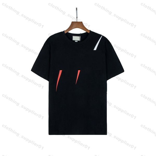 

designer mens casual print creative g t shirt solid breathable tshirt slim fit crew neck short sleeve male tee black white green, White;black