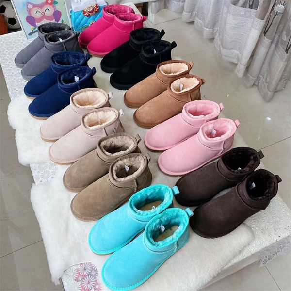 

boots australia men ug fur snow luxury designer women winter wgg kneel half long ankle black chestnut coffee warm