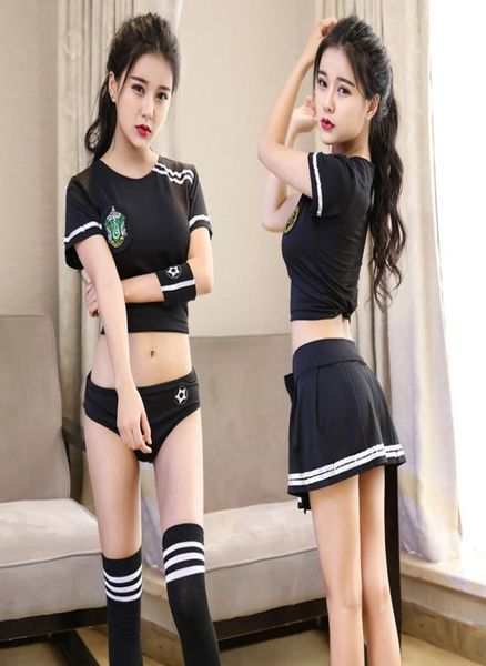

school girl cheerleader costume nightclub party outfits football baby