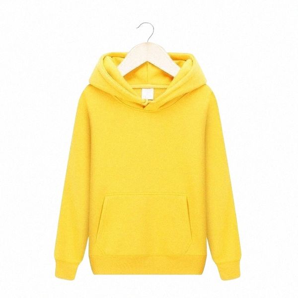 

men's hoodies & sweatshirts men's and women's hooded sweater jacket pullover pure color one-piece casual wear running hoodies, Black
