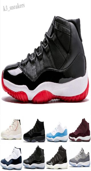 

new 11 11s high concord 45 space jam snakeskin mens basketball shoes bred h
