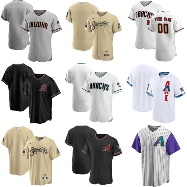 

2022 baseball jerseys custom jersey mens women youth arizona''diamondbacks''12 daulton varsho 21 stephen vogt 53 christi, Blue;black
