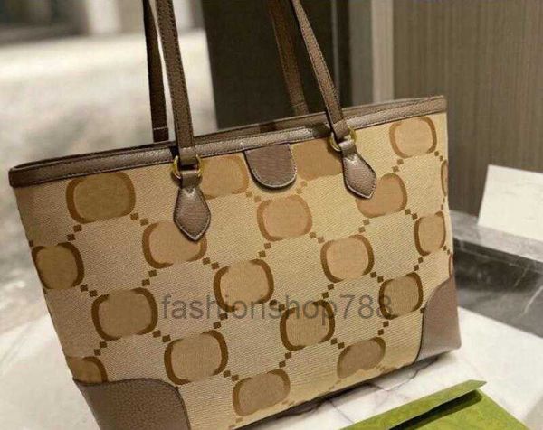 

womens canvas shopping handbags fashion luxury designer composite totes bag leather shoulder bags female clutch purse with dust bags