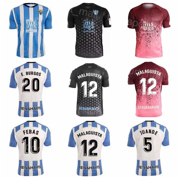 

22-23 fc club malaga 10 febas soccer jersey 4 bustinza 1 reina 24 castro 22 ramalho 11 gallar 5 rivas 19 jozabed 20 burgos 9 sol football sh, Black;yellow