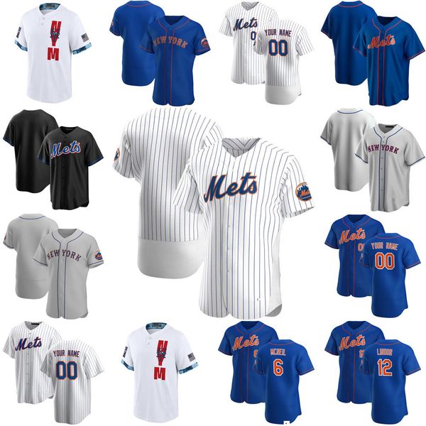 

custom jersey mens women youth new york''mets''1 amed rosario 4 jed lowrie 9 brandon nimmo 17 keith hernandez baseball j, Blue;black
