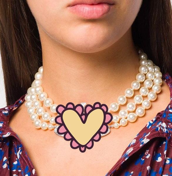 

multilayer pearl chain necklace rhinestone orbit necklace clavicle chain ne, Silver