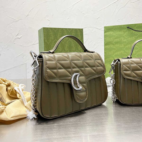 

chain shoulder bags quilting hand bag flap crossbody bag mini purse genuine leather letters 2022 quality