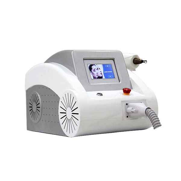 

q switch nd yag laser machine 2000mj tattoo removal system lip line eyebrow callus removal device, Black