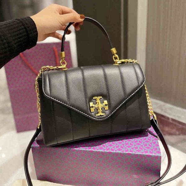 

handbags crossbody torys bags 2022 women's kira sheepskin postman handbag single shoulder messenger organ lingge chain