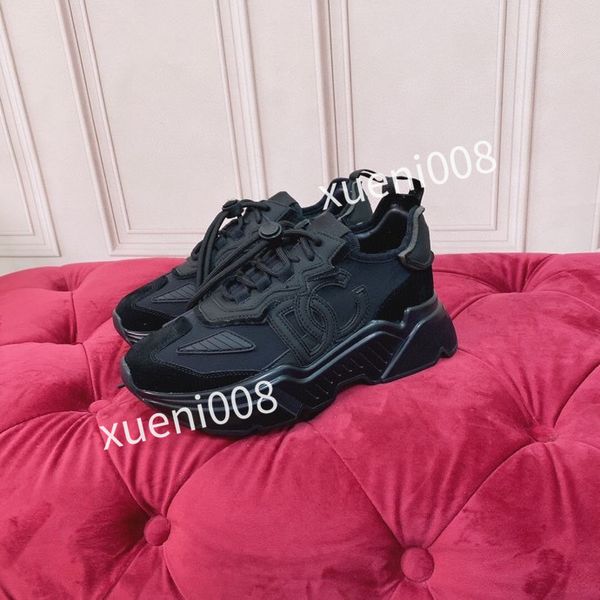 

sports shoes sneakers shoe classic 34-41 casual desginer real leather loafers lace up fashion designers with hc210403, Red;white