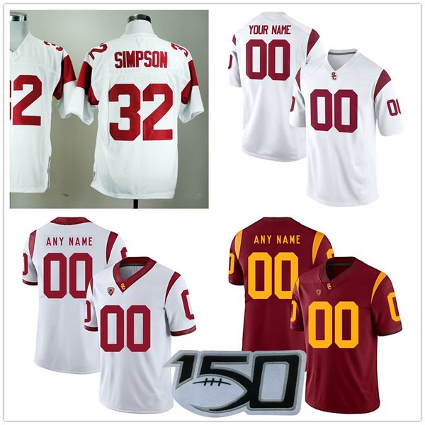 

custom ncaa college usc trojans football jersey 27 matthew hocum 29 jayden williams 36 will rose 46 scott voigt clyde moore jerseys stitched, Black