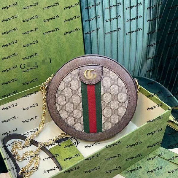 

lvs louiseitys viutonitys 2022 women bag round cake packages fashion designers cross-body bags ophidia series superfine fiber zipper held cr