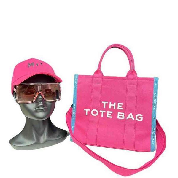 

totes marc tote bag designer bags the tote bag women letter design handbag canvas bag versatile large capacity shopping bags portable 5mr5