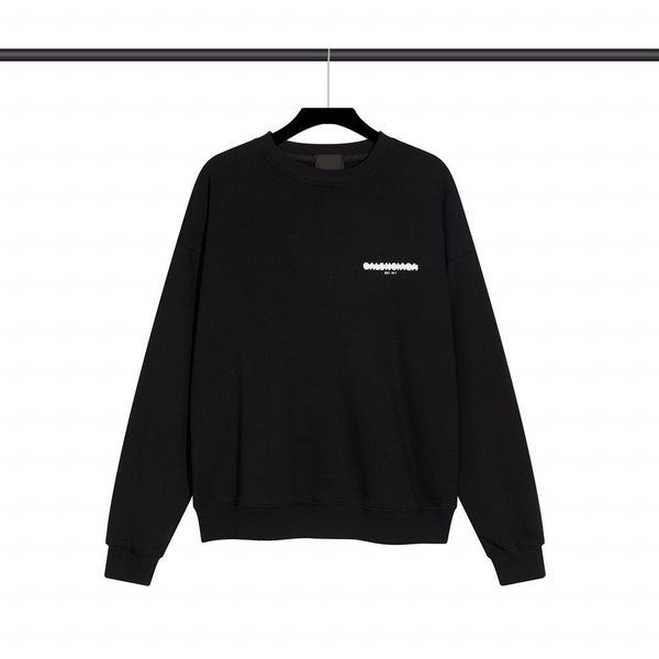 

2022sr men women mens hoodies designer sweatshirts hoody color letters print cotton sweatshirt casual fashion men #005, Black