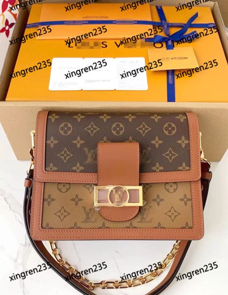 

shoulder bags dauphine fashion chain handbags crossbody women luxurys designer leather hobo totes messenger bag lvs louiseitys viutonitys