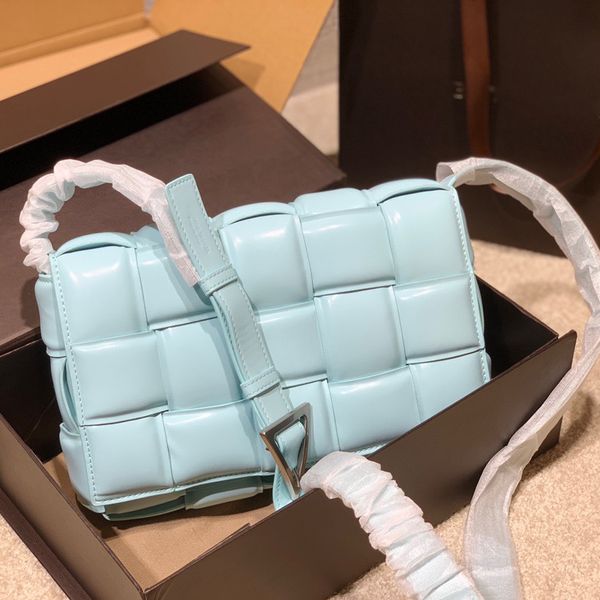 

padded cassette shoulder bag organic crossbody hand bags women's fashion genuine leather handbags shoulders strap luxury designer tote