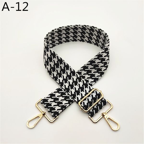 

women wide bag strap for crossbody adjustable llength accessories instead of female bags parts, Black