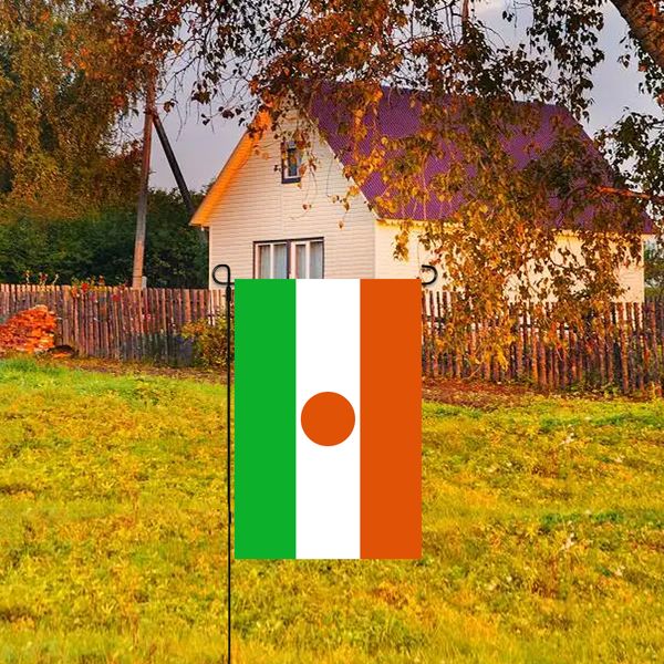 

niger garden flags 30x45cm vertical double sided outdoor welcome banner for yard outdoor decor