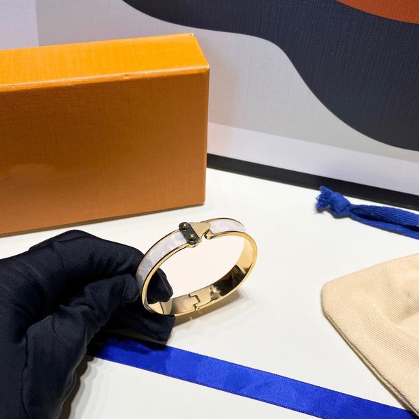 

2022 bangle fashion designer bracelet for mens women full diamond gold letters f bracelets gifts womens luxury love bracelets jewelry, Black