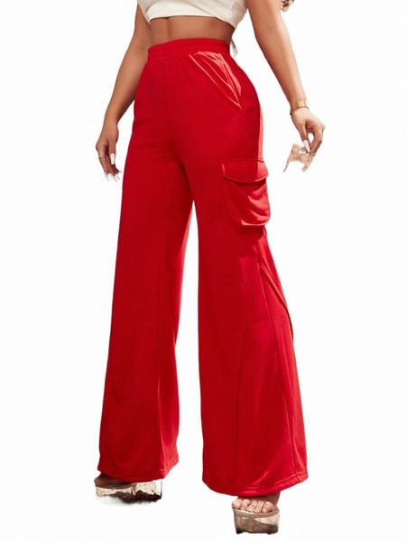 

women's pants & capris high waist flap pocket sweatpants 26bk#, Black;white