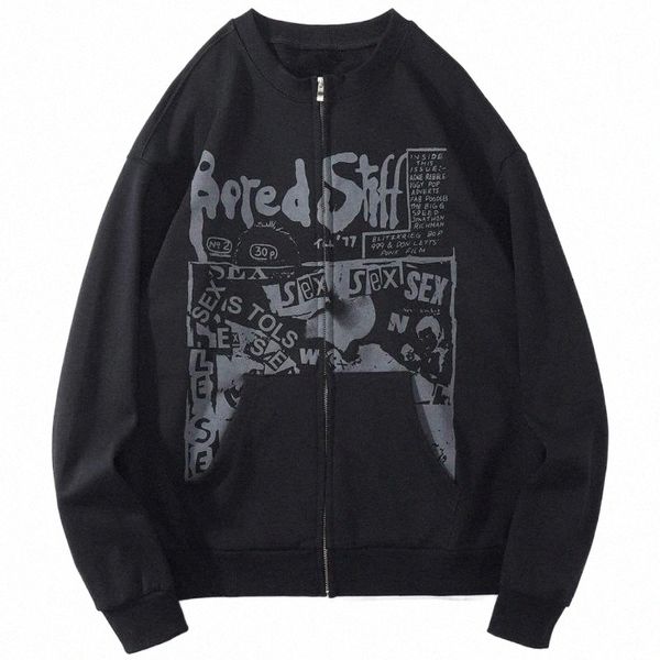 

men's hoodies & sweatshirts men's hoodies & sweatshirts men ripple pictorial print jacket autumn winter hooded male camo hoody hip, Black