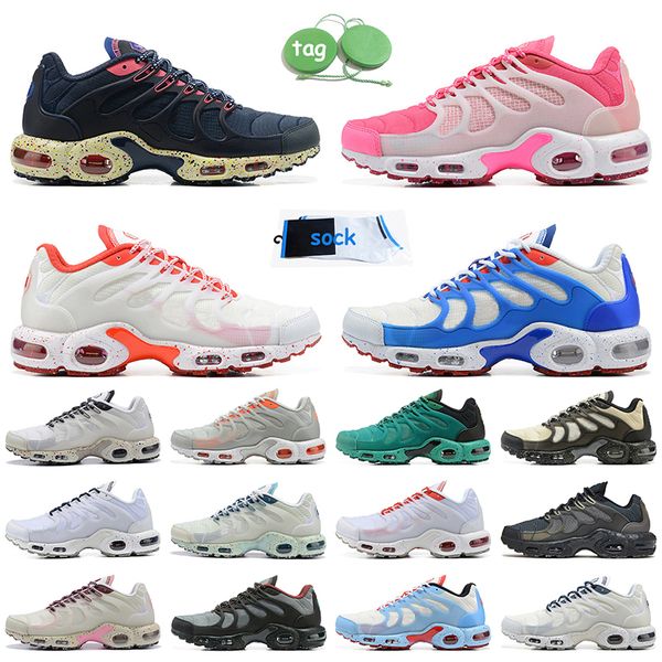 

outdoor tennis sports trainers tnplus running shoes 2022 tn terrascape plus tns navy blue pink white red blue beige dark green sail sea glas
