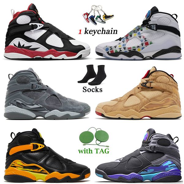 

jumpman 8 women mens basketball shoes paprika 8s rui hachimura samurai taxi size 13 outdoor sport trainers cool grey aqua black cement desig