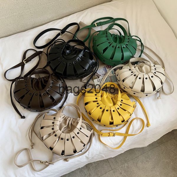 

evening bags woven vegetable basket bag womens designer handbag new product in 2022 spring fashion large volume vintage punch multi - color