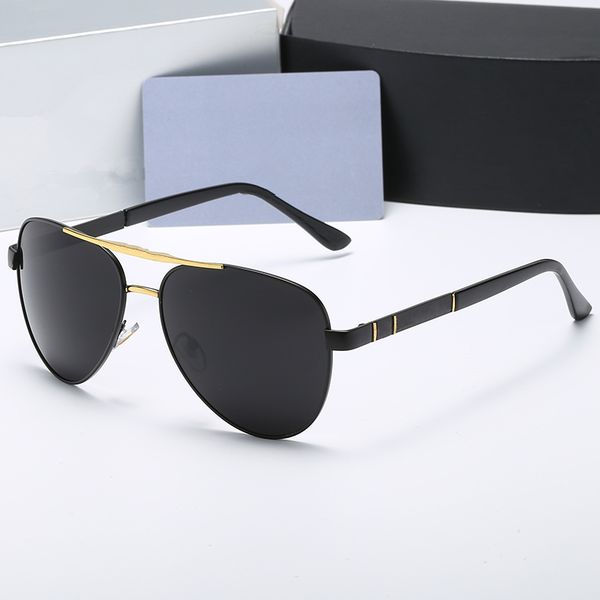 

man driving sunglasses design luxury sun glasses for men retro pilot eyeglasses outdoor uv400 eyewear, White;black