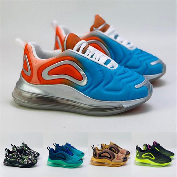 

infant 72c cushion casual shoes jogging breathabe shoes triple black carbon running shoesyoung children boys&girls leisure sports 302g