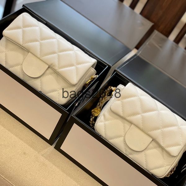 

evening bags luxuries women bags lady gold coin chainbag designer caviar leather shoulder-bag star style simple style wallets soft crossbody