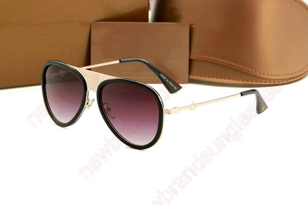 

new red brand designer vintage oval pilot sunglasses woman retro clear lens eyewear square letter printing sun glasses for female male uv400, White;black