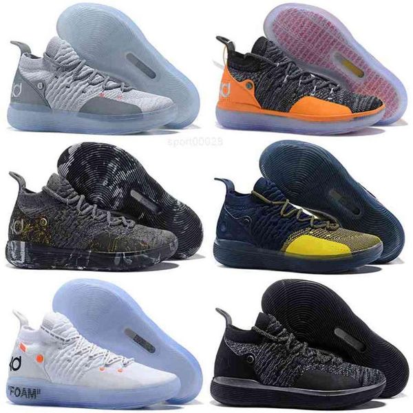 

kevin xi x vii ep kd11 paranoid kids shoes 11 still kd eybl sneakers237i, Black