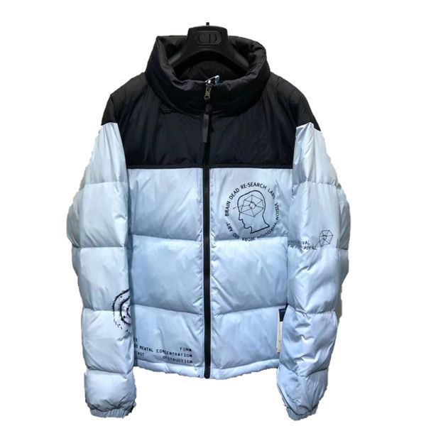 

2022 mens monclair jacket jacket hooded autumn and winter style for men women windbreaker coat long sleeves down jacket with zippers letters, Black;brown