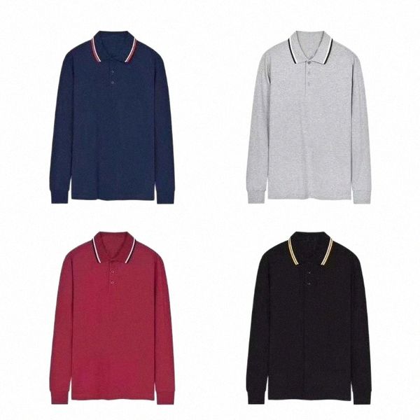 

men's polos men's polos british fashion homme shirt male long sleeve casual fp 100% cotton for man length cm color type style m7tp, White;black